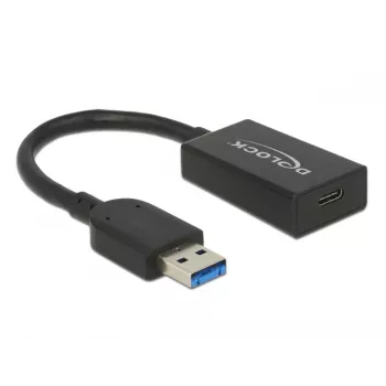USB kabelis DeLOCK 65698 USB 3.2 Gen 2 0,15 m USB A USB C Juoda