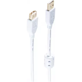 USB 2.0 laidas ShiverPeaks BS77125-WF, 5,0 m, vyriškas-į-vyrišką, duomenų ir įkrovimo