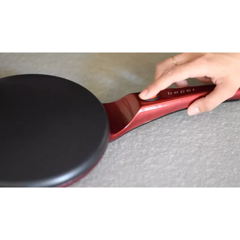 Blyninė Crepe maker Beper BT.710Y - elektrinė blynų keptuvė su nelipnia danga