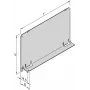 SCHROFF Air Baffle - Dangtelis lizdui 3HE 12TE 220T (34562844)