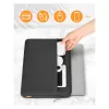 Dėklas Inateck LB01005 39,6 cm (15,6 inch) nešiojamiesiems kompiuteriams, juodas