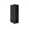 19 colių stelažinis kabinetas LANBERG FF01-8247-12BL, 47U, 800x1200 mm, stiklinės durelės