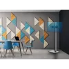 Edbak STDV100 Grindinis stovas plokščiaekraniams 40-75 col., juodas