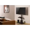 Gembird TVS-75S-02 TV grindinis stovas su ratukais, 37–75 col., juodas