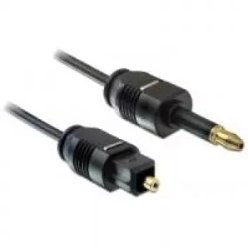 Toslink optinis garso kabelis DeLOCK 82875 1m Mini-TOSLINK Juodas