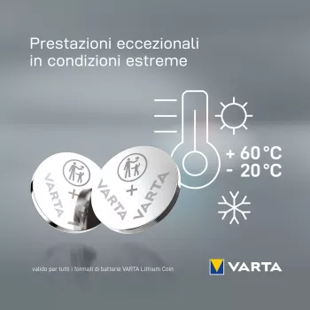 Varta 06032 Vienkartinė baterija CR2032 Ličio