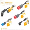 Maitinimo adapteris / keitiklis Juice Technology EL-JB3AEVE2 22000 W, vidaus / lauko naudojimui
