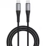 USB-C laidas 4smarts 541454 1,5m USB-C juodas