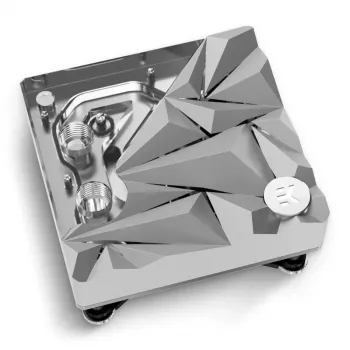 Vandens blokas EK-Quantum Velocity² Edge D-RGB - 1700/1851 Silver Special Edition