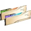 G.Skill Trident Z5 Royal RGB 32 GB (2x16 GB) DDR5-6000 MHz CL28 atminties rinkinys, auksinis