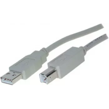 USB kabelis USB 2.0 ShiverPeaks BS77021 1m pilkas