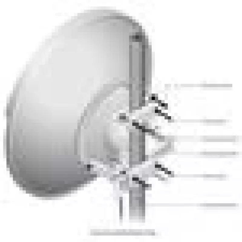 Ubiquiti RocketDish 31dBi, 5 GHz AC, Rocket Kit 31dBi