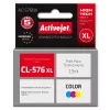 Kasetė su rašalu ActiveJet AC-576NX suderinama su Canon CL-576XL High (XL) išeiga, dažų tipo geltona/raudona/mėlyna, 15 ml