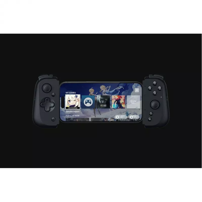 Žaidimų pultas Razer KISHI V2 juodas USB Android PC iOS