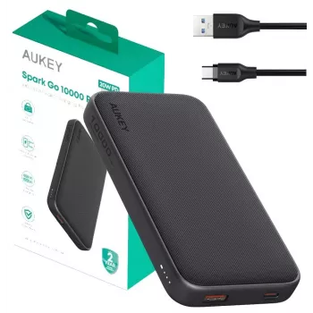 Nešiojamas įkroviklis PowerBank Aukey PB-Y46P 10000mAh
