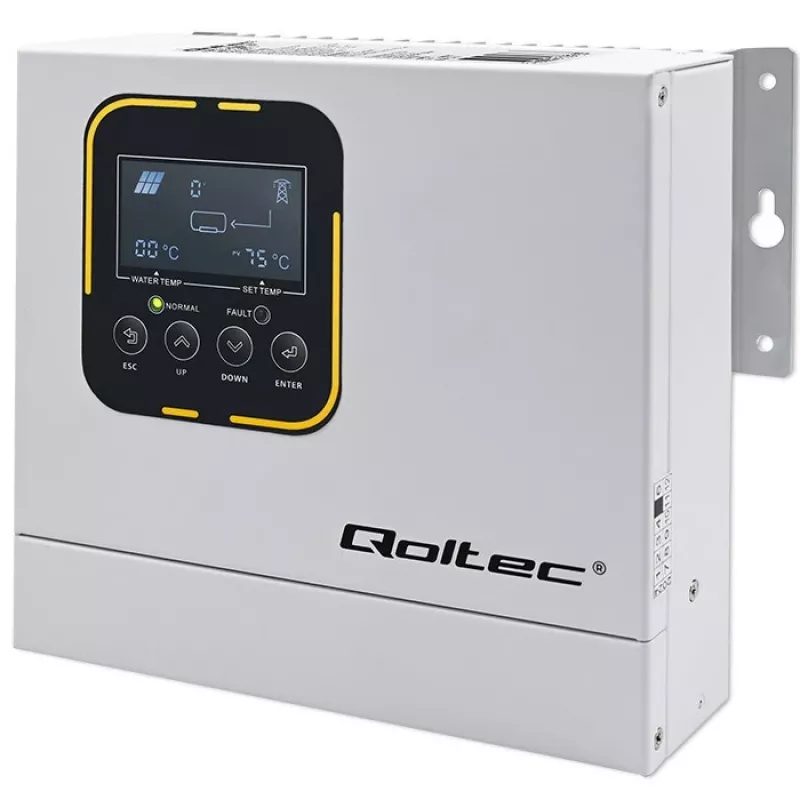 Inverteris QOLTEC ECO Solar Boost 4kW MPPT LCD, 4 kW išėjimas, MPPT valdiklis, LCD ekranas