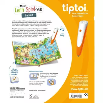 tiptoi Meine Lern-Spiel-Welt: English, Mokomoji knyga