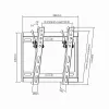 Sbox PLB-3422T Pakreipiamas LED TV laikiklis 23-43 colių 35 kg