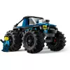 Konstrukcinis žaislas LEGO City 60402 Mėlynasis monstrų sunkvežimis su didelėmis padangomis, 148 dalių, 1 minifigūrėlė, nuo 5 metų
