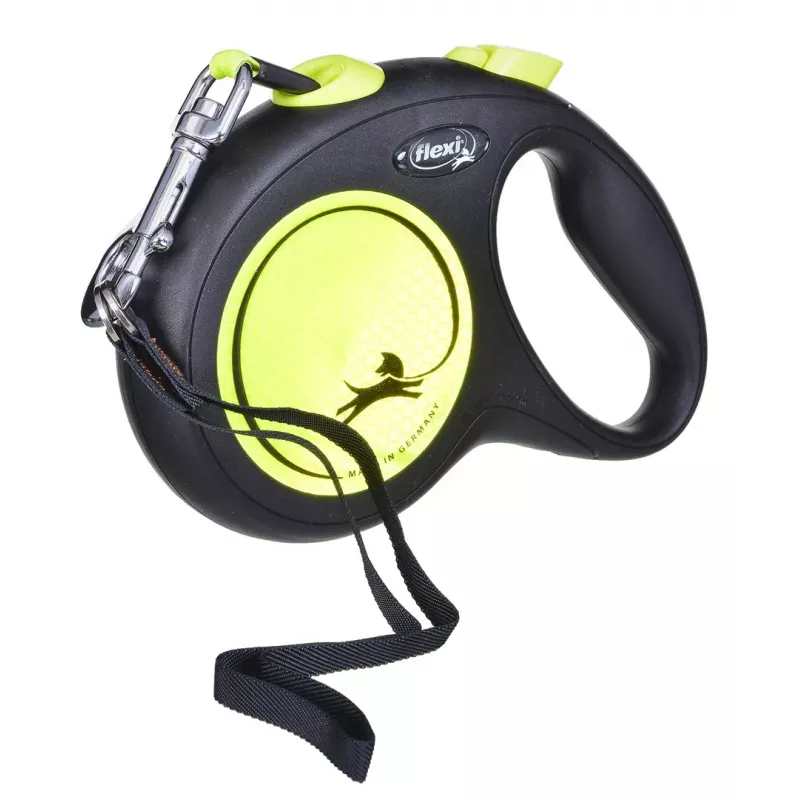FLEXI New Neon L – ištraukiamas pavadėlis – 5 m