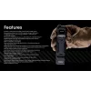 Kišeninis žibintuvėlis Nitecore EDC29, nerūdijančio plieno korpusas, 2 LED, 15–6500 lm, IP54, USB įkraunamas