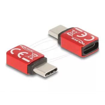 DeLOCK 60689 Mobiliojo įrenginio įkroviklis Raudonas 48V 2x USB Type-C