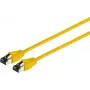 Sujungimo laidas ShiverPeaks S/CONN 08-41002 geltonas 0,25 m Cat8.1 F/FTP