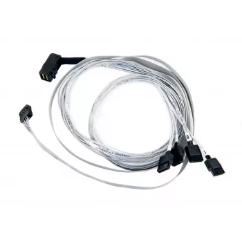 Adaptec ACK-I-rA-HDmSAS-4SATA-SB-.8M vidinis fan-out kabelis, 0.8 m