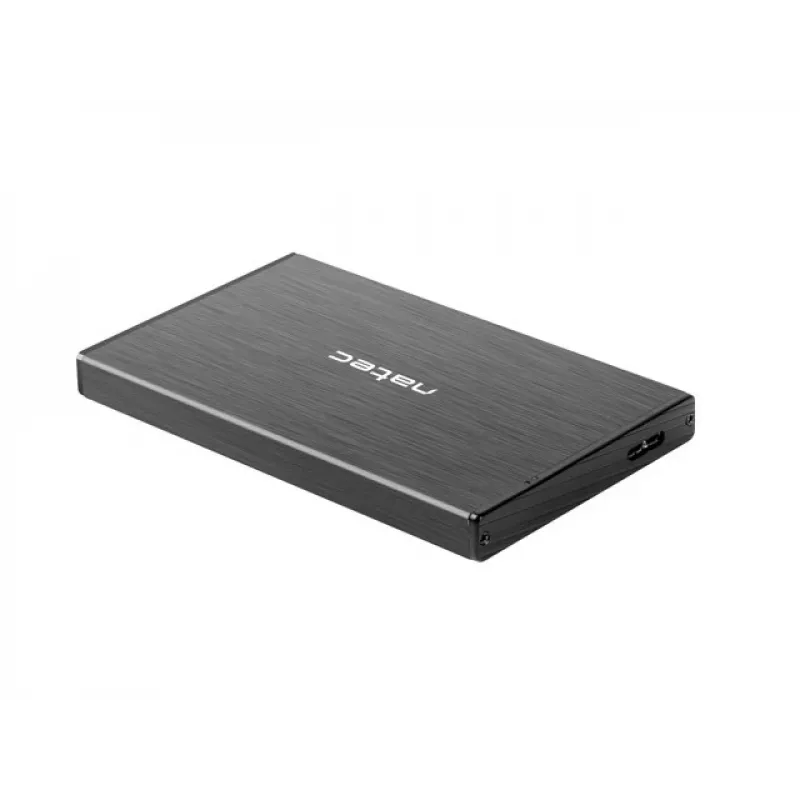 NATEC RHINO GO korpusas USB 3.0 2,5'' SATA HDD/SSD, juodas aliuminis