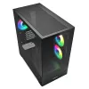PC korpusas Sharkoon MK6 RGB Midi Tower White