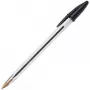 Tušinukas BIC Cristal Black, 1 vnt., vidutinis 1,0 mm rutuliukas