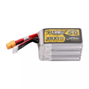 Lipo Tattu R-Line Version 5.0 1800mAh 22.2V 150C 6S akumuliatorius su XT60 jungtimi