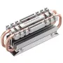 Radiatorius / šilumos šalintuvas GRAUGEAR G-M2HS06 aliuminis su variniais šilumos vamzdeliais M.2 NVMe SSD