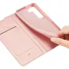 Dux Ducis Skin Pro dėklas su dirželiu ir atverčiamu dangteliu Samsung Galaxy S22+ (S22 Plus) rožinis