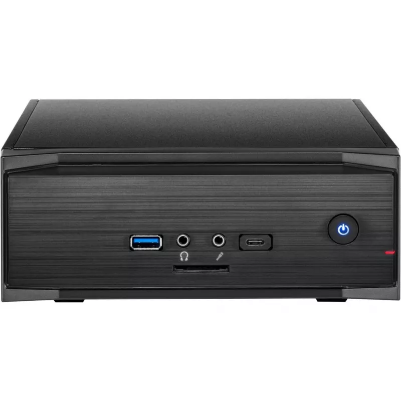 Inter-Tech MW-01 II korpusas Mini-ITX, USB 3.0 (A+C) juodas, kortelių skaitytuvas (88881244)