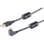 ShiverPeaks USB 2.0 laidas USB A – Micro-USB B 1m juodas 13-10002
