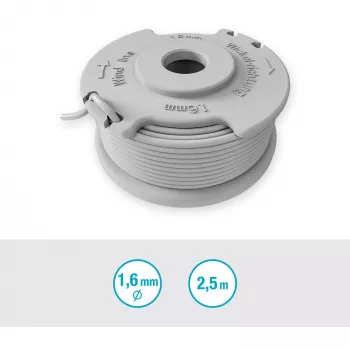 Ritė su žvejybine linija Gardena 5412-20 pilka ABS nailonas 1 vnt.