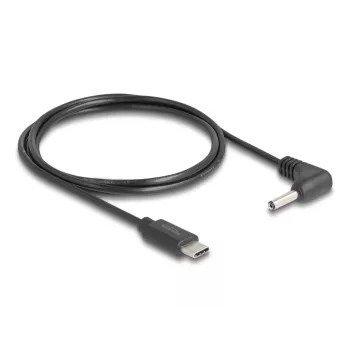 DeLOCK 85393 maitinimo laidas USB C – 3,5 x 1,35 mm, 1,5 m, juodas