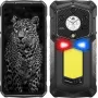 Neišmanusis telefonas UleFone Armor 29 Ultra — 6,67 colio FHD+ ekranas, MediaTek Dimensity 9300+, 16 GB RAM, 5G, Dual SIM, 21 200 mAh baterija, Juoda