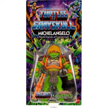 Masters of the Universe Origins Turtles of Grayskull Michelangelo, žaidimo figūrėlė
