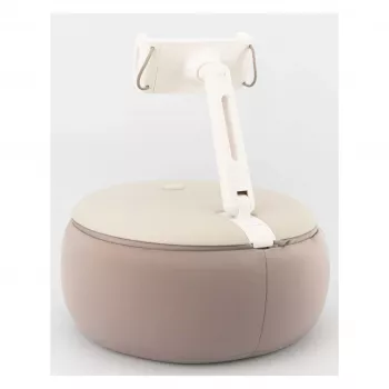 RealPower PillowStand-1 pasyvus laikiklis mobiliesiems telefonams / išmaniesiems telefonams / planšetiniams kompiuteriams, smėlio spalvos
