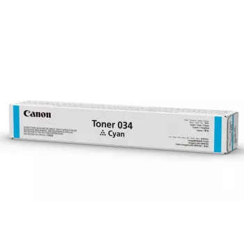 Kasetė Canon 034 originali ciāno spalva 1 vnt.