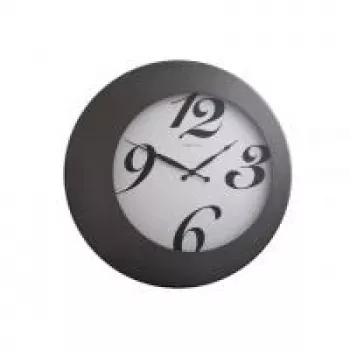 NeXtime 2947 Walter sieninis laikrodis, Ø 45 cm, juodas