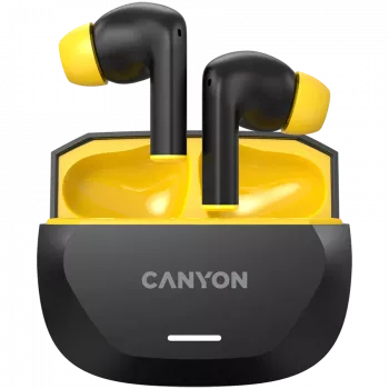 Canyon CNS-TWS7BY Hexagon 7 belaidės ausinės su triukšmo slopinimu, juodos