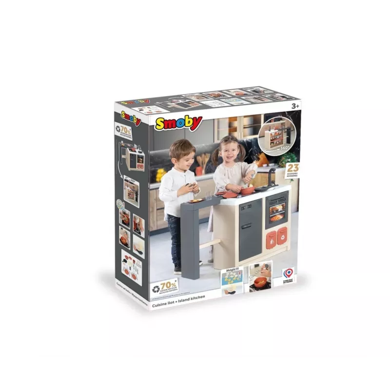 Smoby Virtuvės sala su priedais