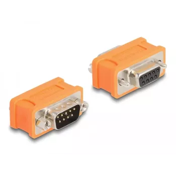 DeLOCK D-Sub 9 CAN magistralės adapteris su 120 omų rezistoriumi, oranžinis