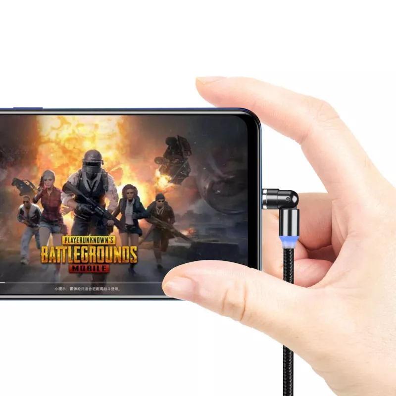 3 viename įkrovimo laidas ColorWay CW-CBUU037-BK — Lightning, Micro-USB, USB-C, 1 m, 2,4 A