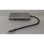 Dokavimo stotelė RAIDSONIC IB-DK4040-CPD USB Type-C su dviem vaizdo išvestimis