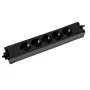 BACHMANN STEP BASE 5x įžemintas kištukas, juodas (906.18821)