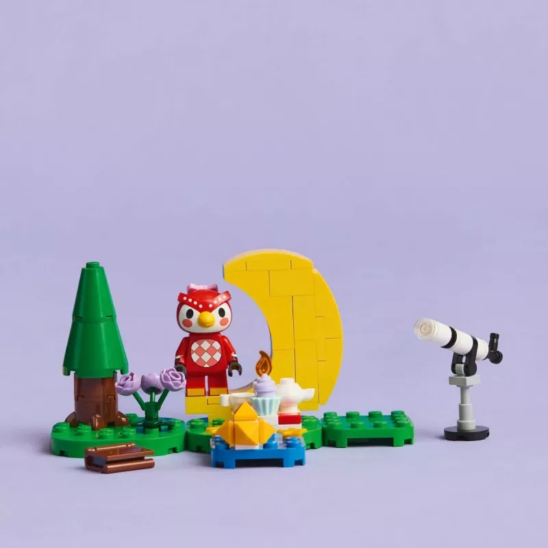 Statybinis žaislas LEGO Animal Crossing Žvaigždžių stebėjimas su Eufemija 77053